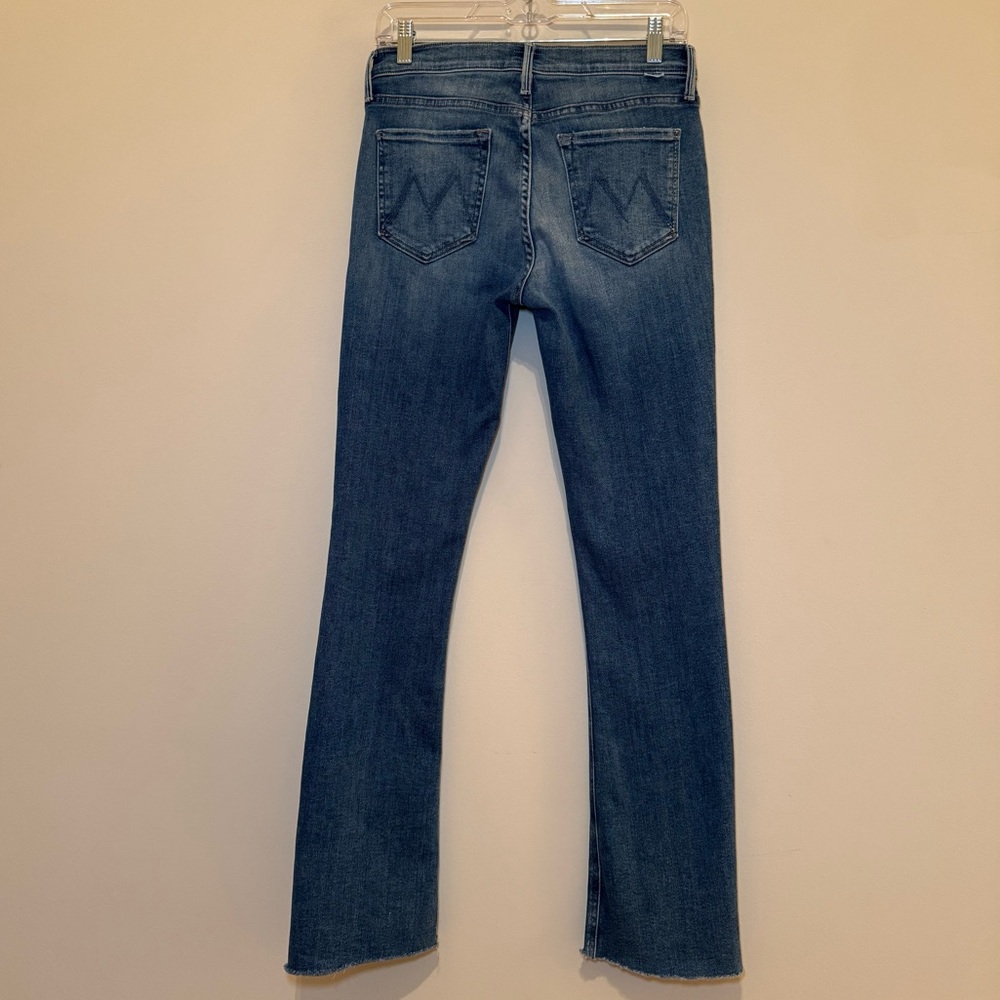 MOTHER Jeans- The Runaway Step Fray in Leaps and Bounds size 29